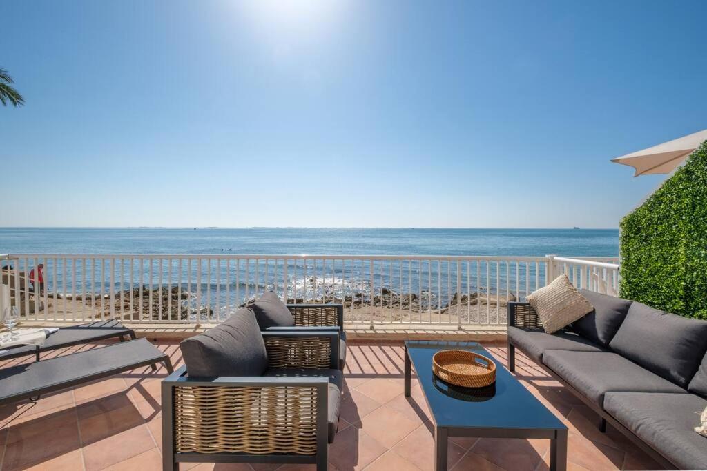 Villa Elegancia Y Lujo Frente Al Mar. Alcanar Exterior foto